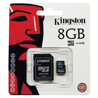 Imagen de MicroSD Kingston 8GB Clase 4