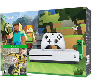 Imagen de Xbox One S 500GB Minecraft + Fifa 2017