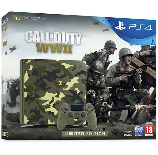 Imagen de Playstation 4 Slim 1TB Call Of Duty WWII (Edición Limitada)