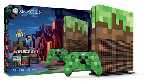 Imagen de Xbox One S 1 TB Minecraft Edición Limitada