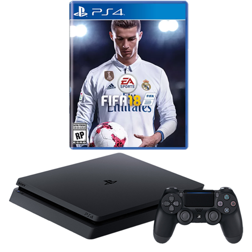 Imagen de PlayStation 4 Slim 500GB + FIFA 18