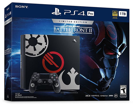 Imagen de Sony Playstation 4 PRO 1TB SW Battlefront 2 Bundle