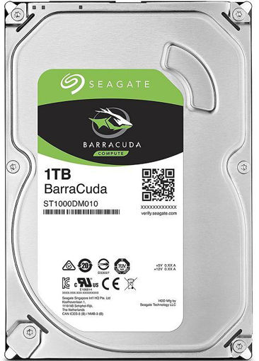 Imagen de Disco Duro Interno Seagate 1TB Barracuda 7200 SATA 3.5''
