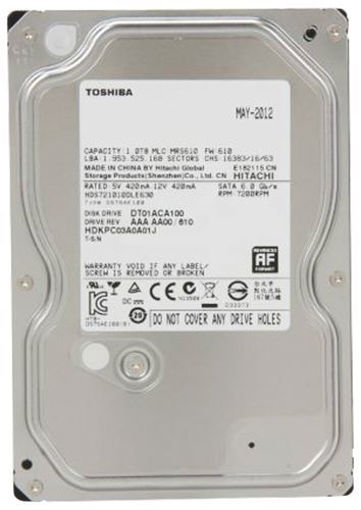 Imagen de Disco Duro Interno Toshiba 3TB 7200 SATA 3.5''