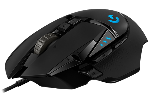 Imagen de Mouse Logitech G502 Hero RGB Gaming