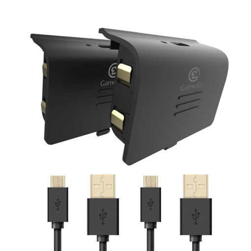 Imagen de Baterías GameSir para Joystick Xbox One 2x800 mAh