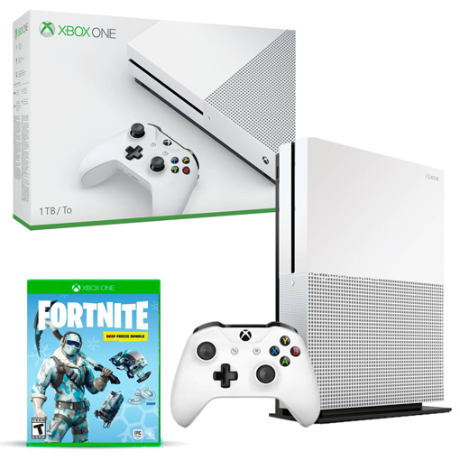 Imagen de Xbox One S 1TB Fortnite Deep Freeze