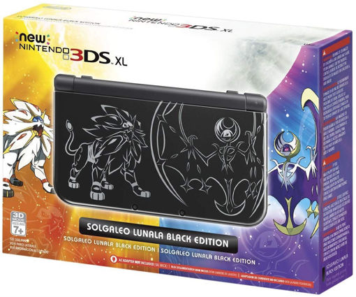 Imagen de New Nintendo 3DS XL Solgaleo Lunala Black Edition