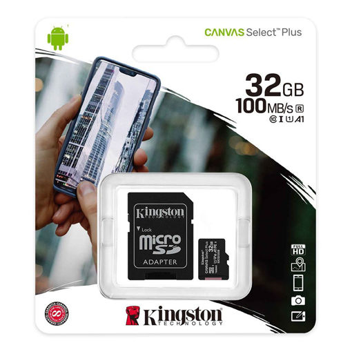 Imagen de Micro SD Kingston 32GB Canvas Select Plus