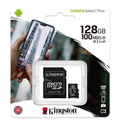 Imagen de Micro SD Kingston 128GB Canvas Select Plus