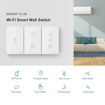 Imagen de Sonoff T0US3C Interruptor de Pared 3 Botones WiFi
