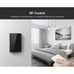 Imagen de Sonoff T3US3C Interruptor De Pared 3 Botones Wifi y 433 MHz Negro
