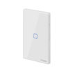 Imagen de Sonoff T2US1C Interruptor Pared 1 Boton Wifi y 433 MHz