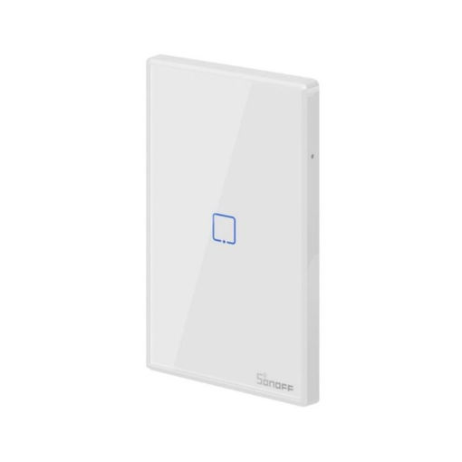 Imagen de Sonoff T2US1C Interruptor Pared 1 Boton Wifi y 433 MHz