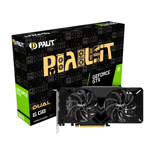 Imagen de Tarjeta Video GPU Palit Nvidia GeForce GTX 1660 Dual 6GB (Nuevo)