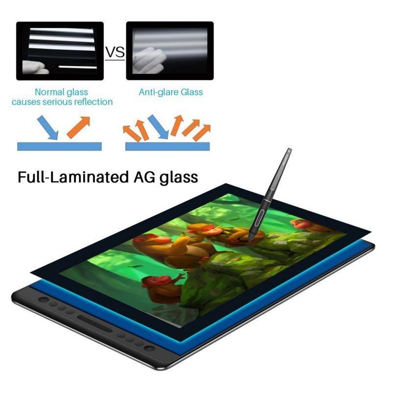 Tableta Gráfica con Pantalla Huion Kamvas Pro 16 Macrotec