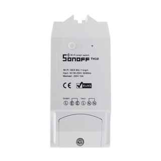 Imagen de Sonoff TH10 Smart Switch WiFi Temperatura y Humedad 10A