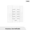 Imagen de Sonoff RM433R2 Control Remoto RF 433 MHz 8 Botones