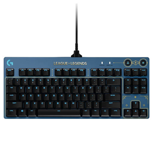 Imagen de Teclado Logitech G PRO LOL Mecánico Gaming RGB en Inglés