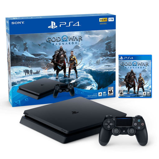 Imagen de PlayStation 4 1TB GOW Ragnarok Bundle