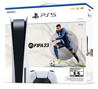 Imagen de PlayStation 5 con Lectora de Disco y FIFA 23