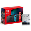 Imagen de Nintendo Switch Neon + Vidrio Templado