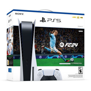 Imagen de PlayStation 5 con Lectora de Disco y EA Sports FC 24