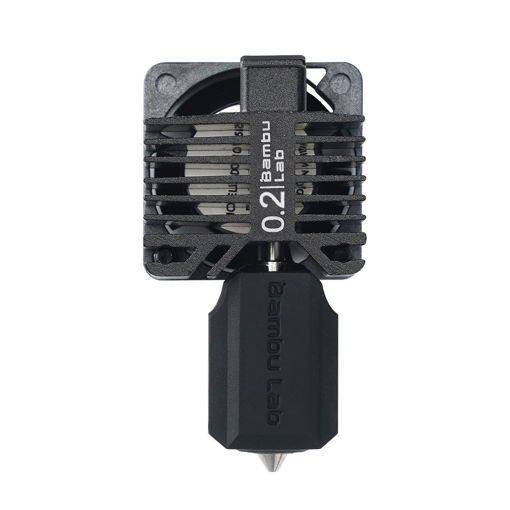 Imagen de Hotend Compl. con Boquilla Acero Inox. 0.2mm Bambu Lab P1