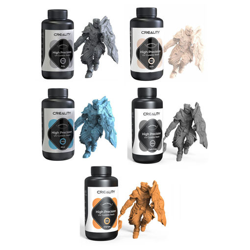 Imagen de Resina Creality 8K Alta Precisión 1kg Impresora 3D