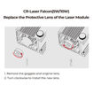 Imagen de Lente protectora para Creality Falcon (5 Un.)