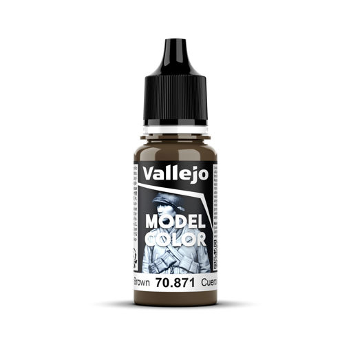Imagen de Vallejo Pintura Model Color Cuero Oscuro 18 ml.