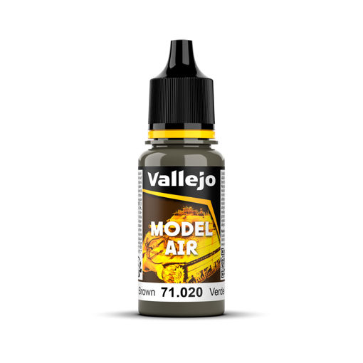 Imagen de Vallejo Pintura Model Air Verde Pardo 17 ml.