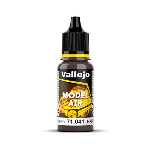 Imagen de Vallejo Pintura Model Air RAL8017 Rotbraun 17 ml.