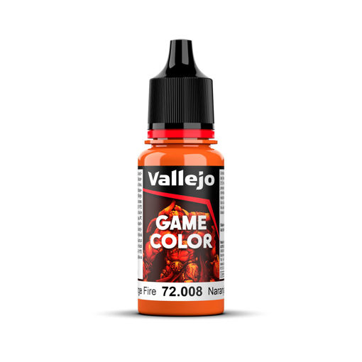 Imagen de Vallejo Pintura Game Color Naranja Fuego 18 ml