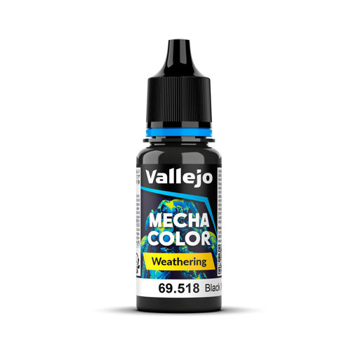 Imagen de Vallejo Pintura Mecha Color Black Wash 17 ml
