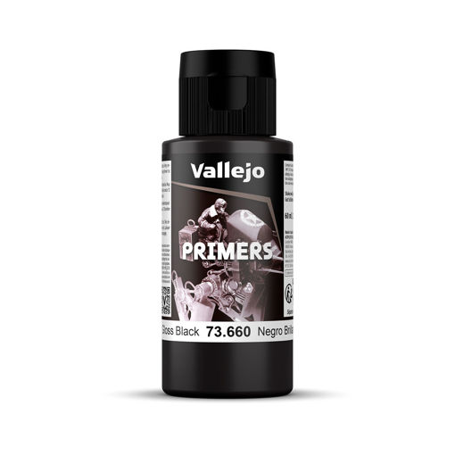 Imagen de Vallejo Imprimación Negro Brillante 60 ml