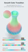 Imagen de Filamento PLA Hyper Creality Arcoiris 1.75mm 1KG