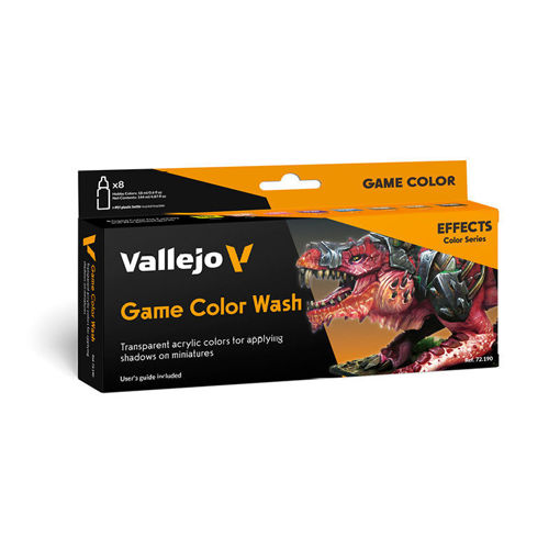 Imagen de Vallejo Pinturas Effects Set Game Color Wash (8 x 18 ml)