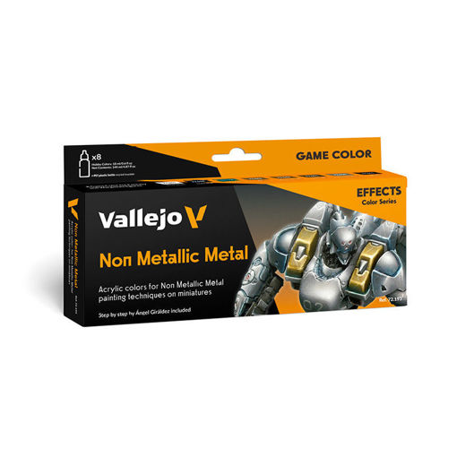 Imagen de Vallejo Pinturas Effects Set Non Metallic Metal (8 x 18 ml)