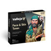 Imagen de Vallejo Pinturas Figure Set Face & Skin Tones (16 x 18 ml)