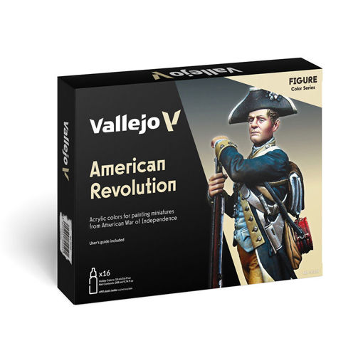 Imagen de Vallejo Pinturas Figure Set American Revolution (16 x 18 ml)