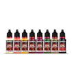 Imagen de Vallejo Pinturas Fantasy Set Aztec Dragons (8 x 18 ml)