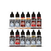 Imagen de Vallejo Pinturas Essential Paint Set Squidmar (12 x 18 ml)