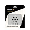Imagen de Vallejo Stencils Carros Combate Alemanes WWII 125 x 125 mm
