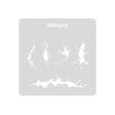 Imagen de Vallejo Stencils Muro Agrietado 125 x 125 mm