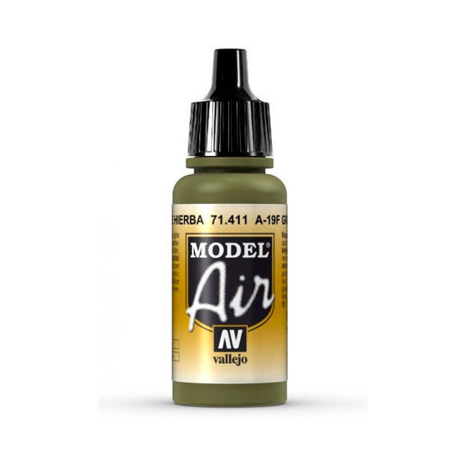 Imagen de Vallejo Pintura Model Air A-19F Verde Hierba 17 ml