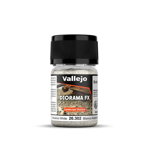 Imagen de Vallejo Diorama Effects Blanco Alcalino 1-2 mm 35 ml