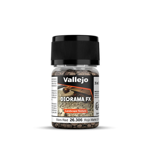 Imagen de Vallejo Diorama Effects Rojo Marte 2-5 mm 35 ml