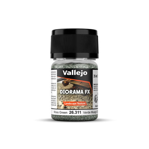 Imagen de Vallejo Diorama Effects Verde Musgo 0,5-2 mm 35 ml