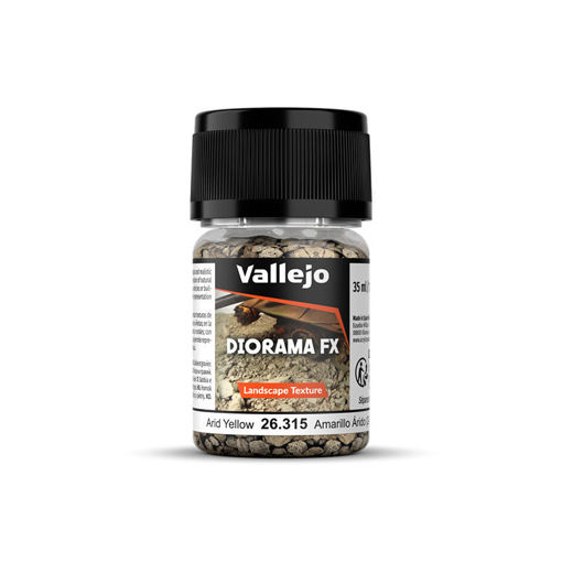 Imagen de Vallejo Diorama Effects Amarillo Arido 2-5 mm 35 ml
